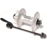 Втулка передняя SHIMANO M475, 36 отверстий, 6-болт, QR, серебристый EHBM475AS5